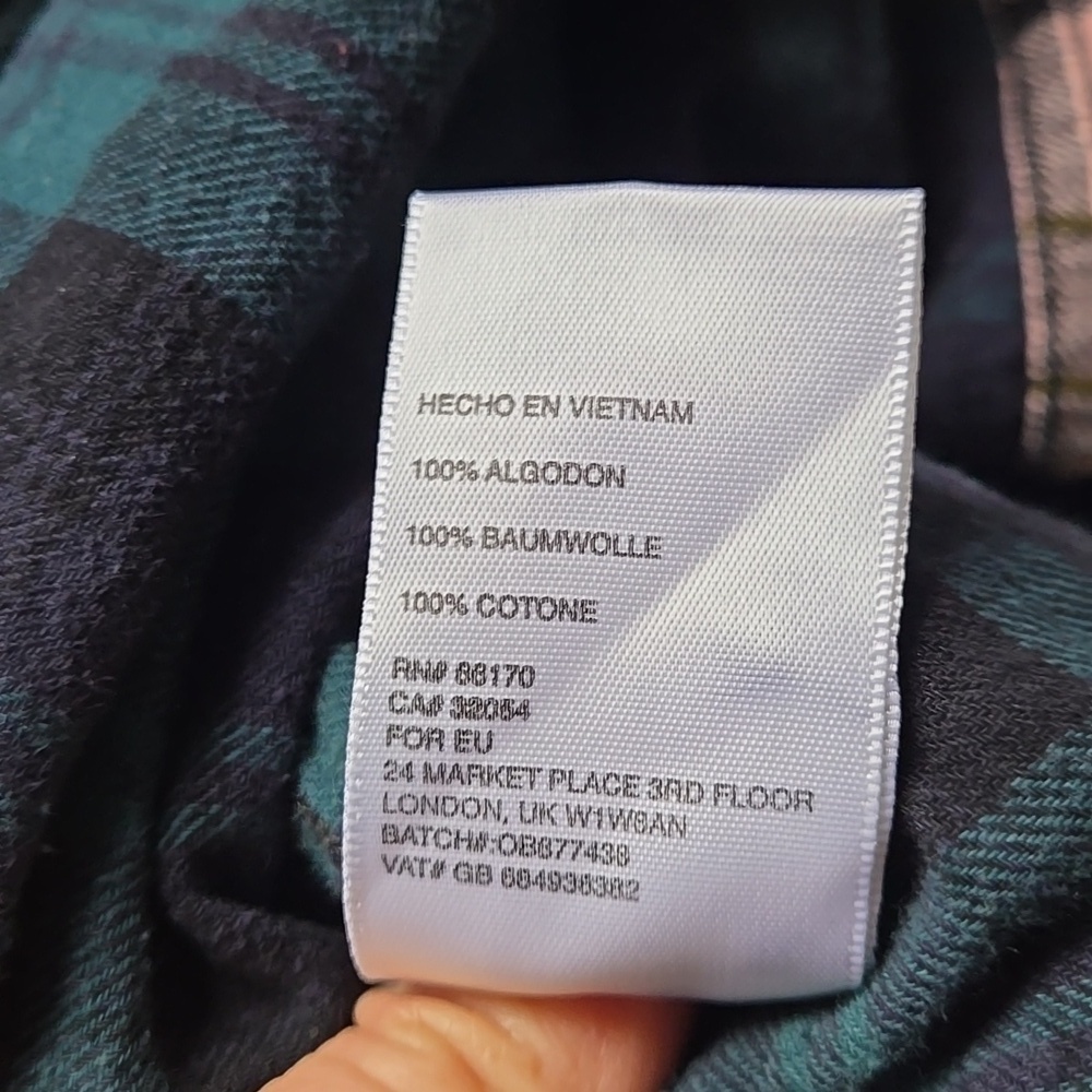URBAN OUTFITTERS Patchwork Flannel size M - Picture 8 of 8